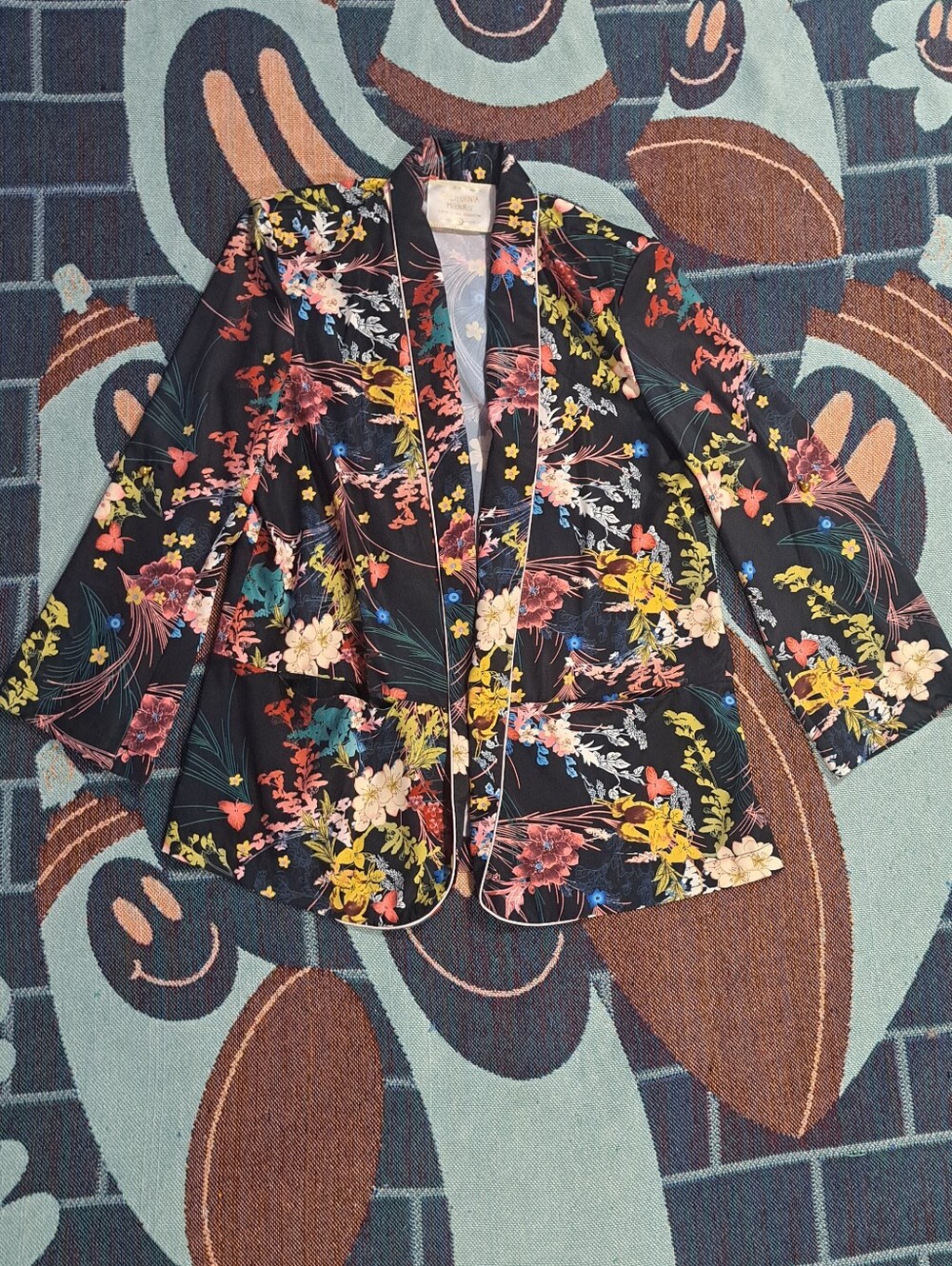 🌈CALIFORNIA MOONRISE FLORAL BLAZER-S